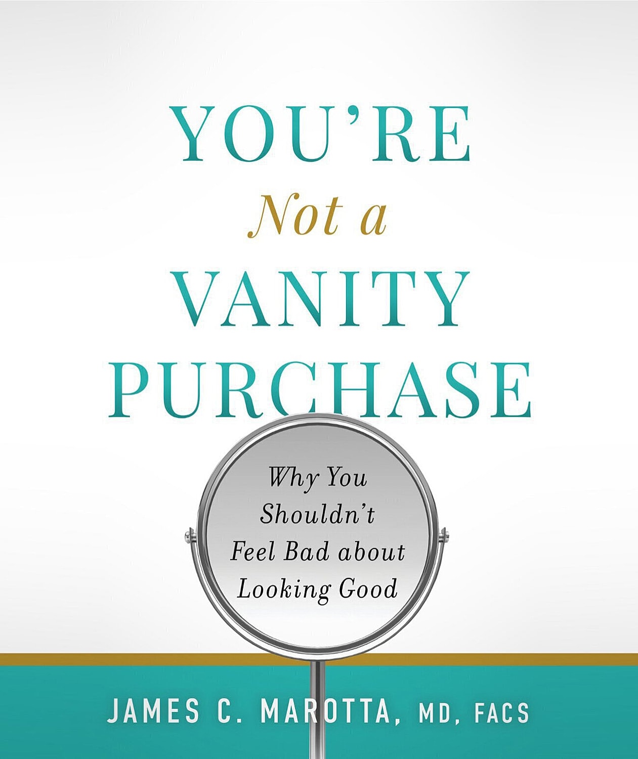 Book cover discussing beauty and self-acceptance.