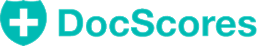 DocScores logo with medical cross symbol