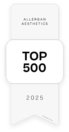 Top 500 Allergan Aesthetics award