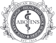 American Board of Otolaryngology logo 1924