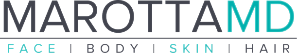 MarottaMD logo for face, body, skin, and hair