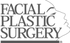 Facial plastic surgery logo and branding image.