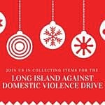 Holiday drive for domestic violence awareness and support.